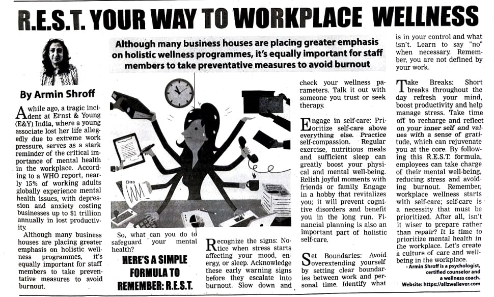 REST-workplace wellness